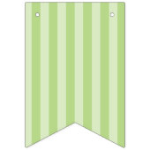 Pastelstropen | Roze, geel, blauw, groen Baby Vlaggetjes (Derde vlag)