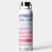 Pastelstropen Waterfles (Achterkant)