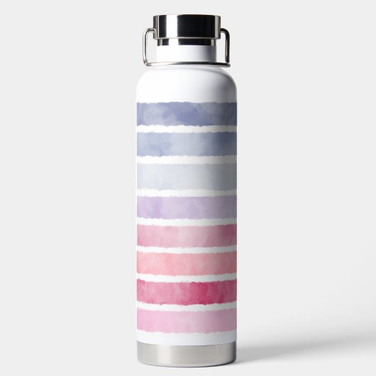 Pastelstropen Waterfles (Achterkant)