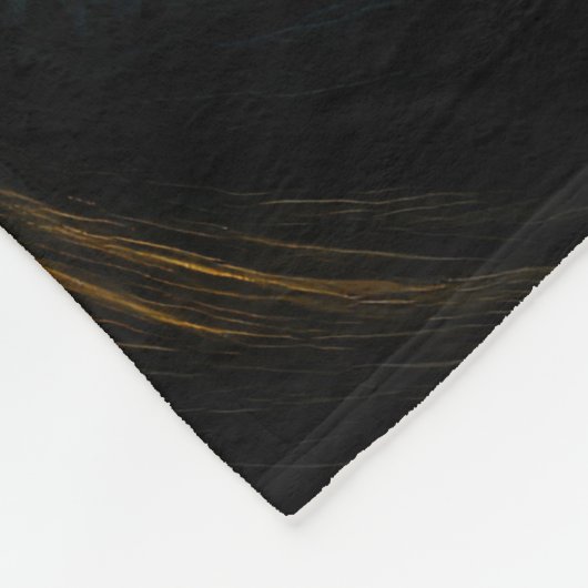 Pasteltekening Gezegende Maagd Moeder Fleece Deken (Hoek)