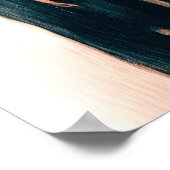 Pasteltekening van Mannen Beweging Poster (Hoek)