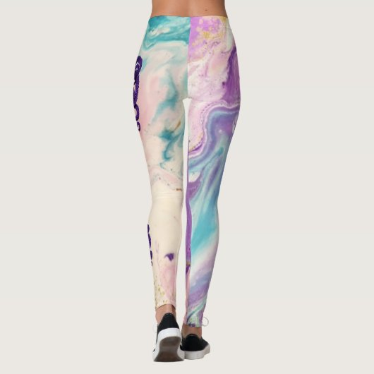 pasteltentakels leggings (Achterkant)