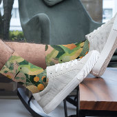 Pasteltinten, kolibrie in vlucht sokken