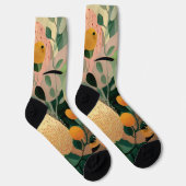 Pasteltinten, kolibrie in vlucht sokken (Rechts)