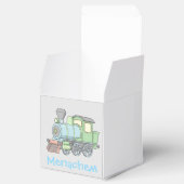 Pasteltrein upsherin gunstbox bedankdoosjes (Geopend)