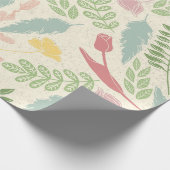 pasteltuin voorjaarspapier cadeaupapier (Hoek)