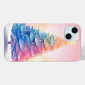  PASTELVAKANTIE KERSTBOOM Case-Mate iPhone CASE (Achterkant (horizontaal))