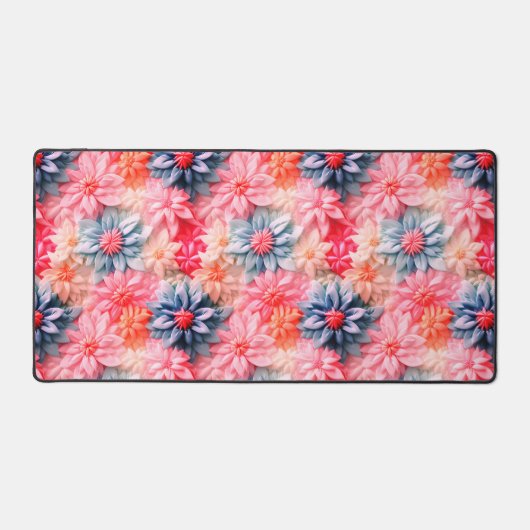 Pastelventilatorpatroon Bureaumat (Voorkant)