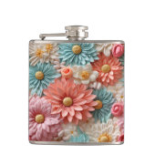 Pastelventilatorpatroon Heupfles (Voorkant)