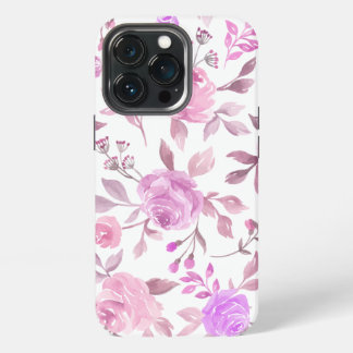 Pastelventilatorpatroon iPhone 13 Pro Hoesje