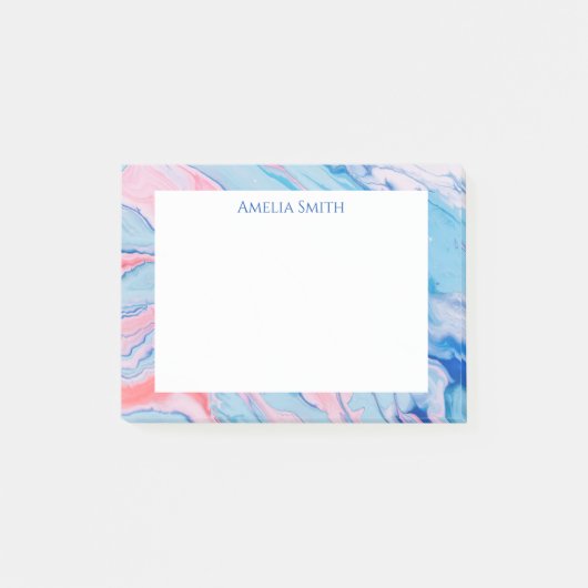 pastelvergipte verf post-it® notes (Voorkant)