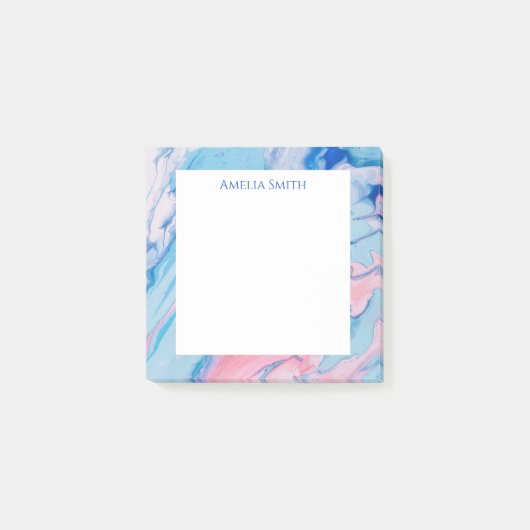 pastelvergipte verf post-it® notes (Voorkant)