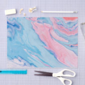 pastelvergipte verf tissuepapier (Craft)