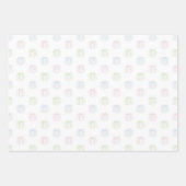Pastelverjaardagstaart inpakpapier vel (Voorkant 2)