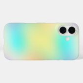 Pastelverloop blauw geel en paars Case-Mate iPhone case (Achterkant (horizontaal))