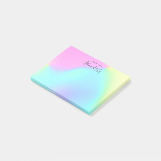 pastelverloop op maat post-it® notes (Schuin)