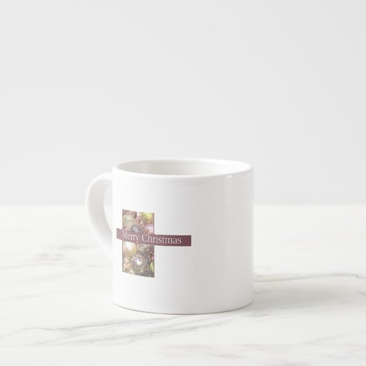 Pastelversieringen Espresso Kop (Links)