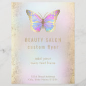 pastelvlinder flyer (Voorkant)