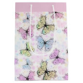 pastelvlinder medium cadeauzakje (Achterkant)