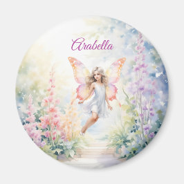 pastelvlinderfee in Flower Garden Magneet