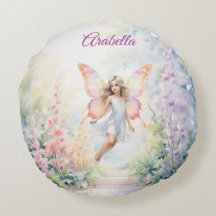  pastelvlinderfee in Flower Garden