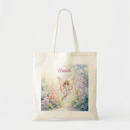 pastelvlinderfee in Flower Garden Tote Bag