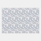 Pastelvogels en -bloemen inpakpapier vel (Voorkant 3)