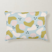 Pastelvormen en stippen accent kussen (Voorkant)