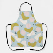 Pastelvormen en stippen schort (Voorkant)