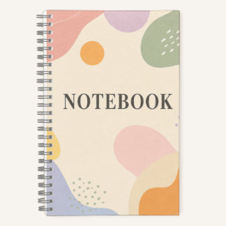 Pastelvormen Notitieboek – Gestippeld Dagboek