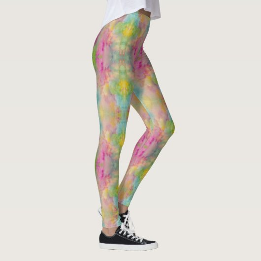 pastelwaterverf leggings (Rechts)