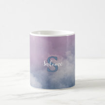Pastelwolk voornaam monogram