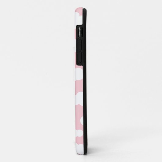 Pastelwolken: asthetische witte en roze kunst Case-Mate iPhone case (Achterkant/links)