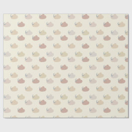Pastelwolken Cadeaupapier