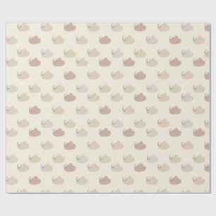 Pastelwolken Cadeaupapier