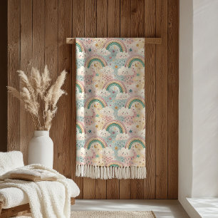 Pastelwolken Deken Sherpa Knuffel voor Kleine Ster