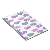 pastelwolkenpatroon notitieboek (Rechterzijde)