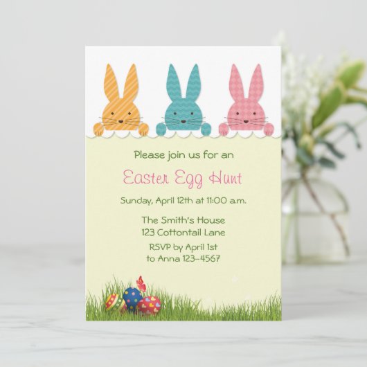 Pastenpaasen, Egg Hunt Kaart (Staand voorkant)