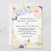 Paster Spring Flowers Weddenschap Kaart (Voorkant)