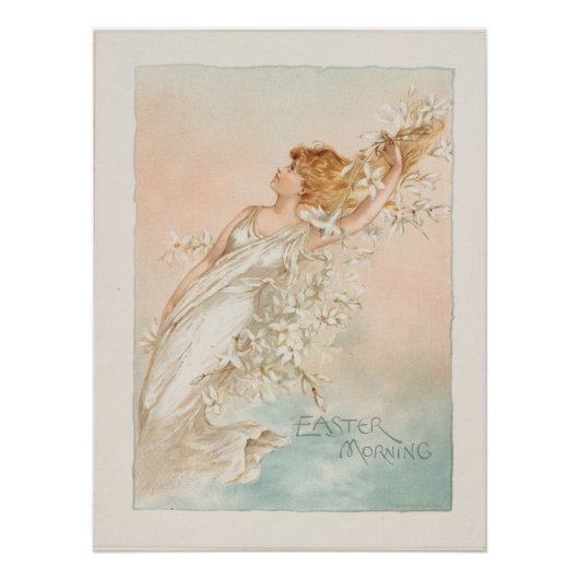 "Pastermorgen" - Oude druk, L. Prang & Co. Perfect Poster (Voorkant)
