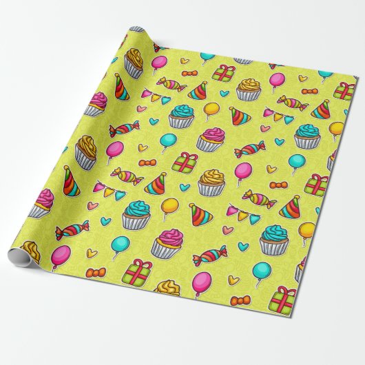 Pastes Cadeaupapier (Uitgerold)