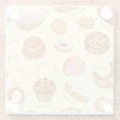 Pastes Glazen Onderzetter (Achterkant)