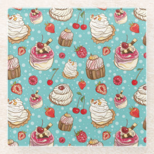 Pastes Glazen Onderzetter