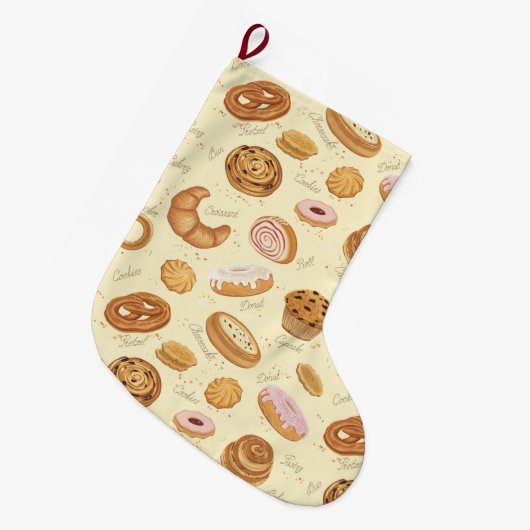 Pastes Grote Kerstsok (Voorkant (Hangend))