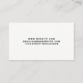 Pastes | Visitekaartje QR-code (Achterkant)