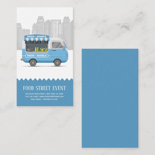 Pastesnoedle Visitekaartje (Voorkant / Achterkant)