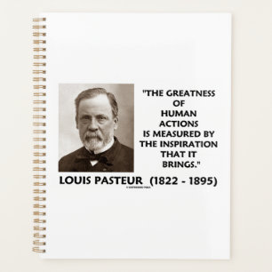 Pasteur Grootsheid van menselijke acties Inspirati Planner