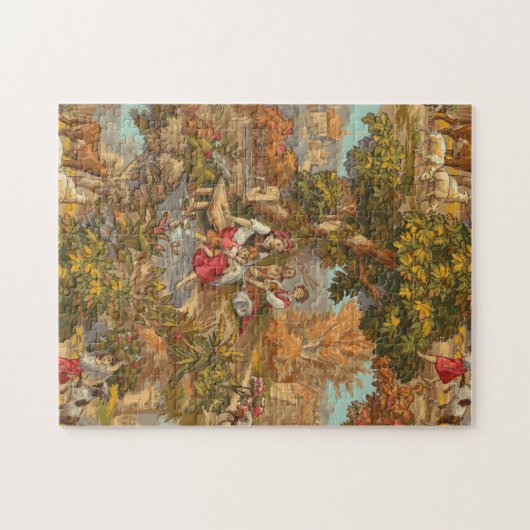  pasteurlandscène legpuzzel (Horizontaal)