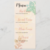  pasteurstok menu (Voorkant)