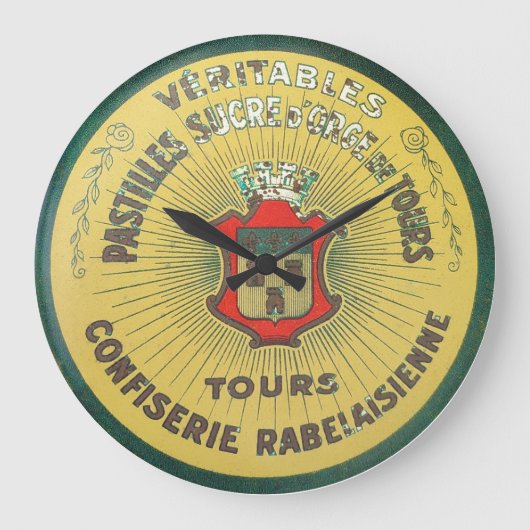 Pastilles, Franse  Logo. Grote Klok (Voorkant)